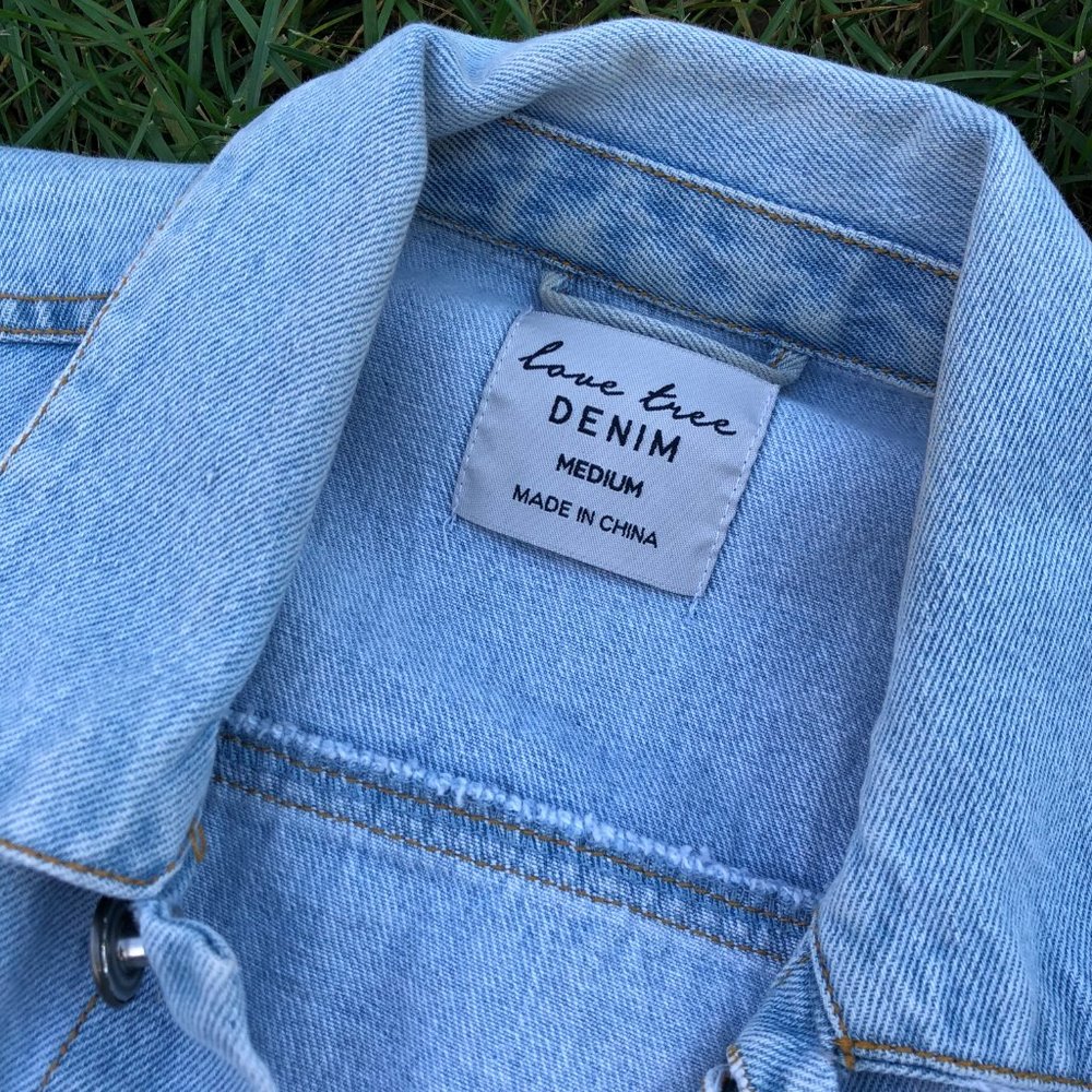 Love Tree Denim Jacket - Picture 2 of 2